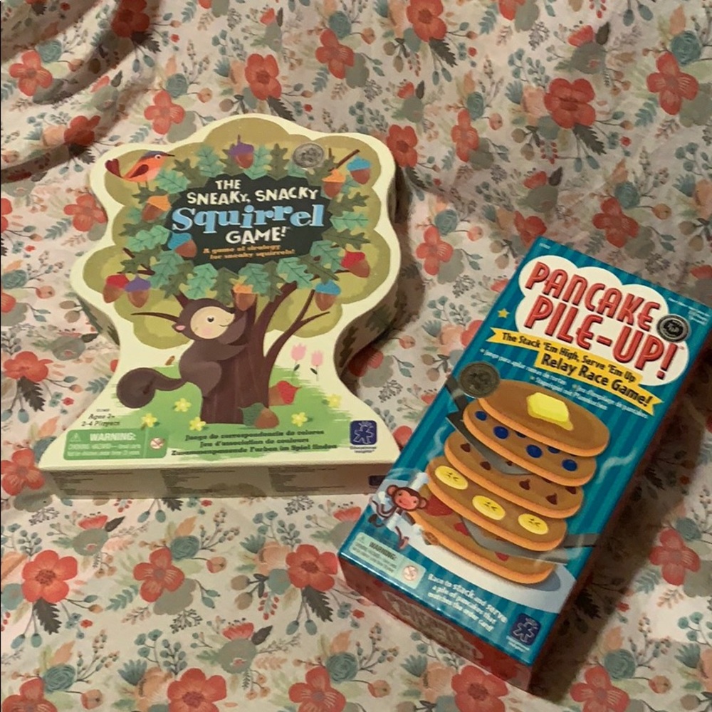 2 Board Game lot ages 2-5